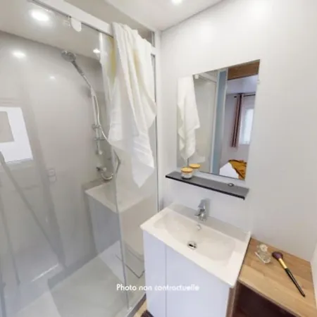 Mobile-home 8 Personnes A אתר קמפינג Gastes